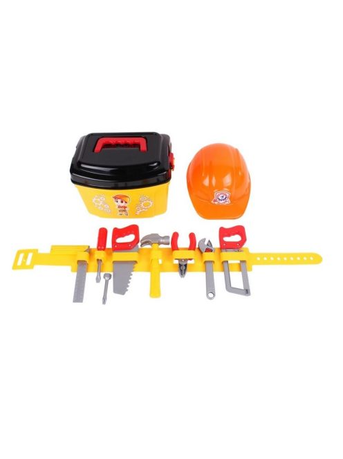 Мобилна Работилница с куфар и колан с инструменти (12ч.), 61.5 х 37.5 х 20 cm, Technok Tool set, 636511