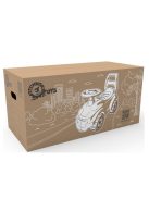 Детска кола за баланс и прохождане, С музикален волан с 8 активности, 63 х 42 х 29 см, 1.5 + години, Червен