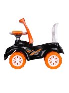 Детска кола за баланс и прохождане, С музикален волан с 8 активности, 67 х 46 х 29 см, 1.5 + години, Черен