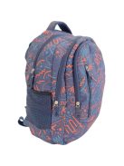 Раница Спарк с отделения вътрешен и външен джоб, С цип и 2 странични джоба, С анагомичен гръб, 39х30х18 см, Лилав