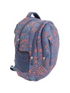   Раница Спарк с отделения вътрешен и външен джоб, С цип и 2 странични джоба, С анагомичен гръб, 39х30х18 см, Лилав