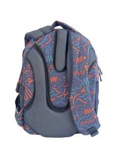   Раница Спарк с отделения вътрешен и външен джоб, С цип и 2 странични джоба, С анагомичен гръб, 39х30х18 см, Лилав