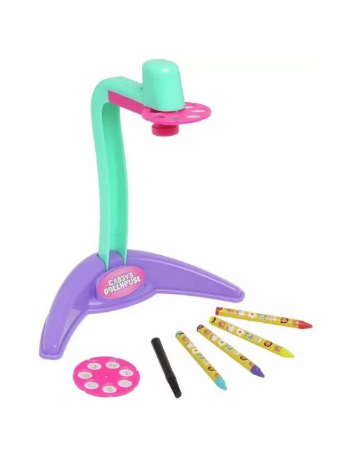 Проектор за копиране Disney Gabby's Doll House, 4 пастели и 2 диска, 31 х 25 х 5 см., Над 3 години