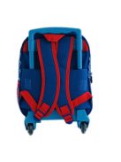 Раница 3D на колела и с телескопична дръжка Disney: Мики Маус (Mickey Mouse summer sport), 39х28х14 cm