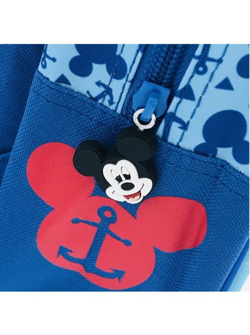 Раница 3D на колела и с телескопична дръжка Disney: Мики Маус (Mickey Mouse), 39х28х14 cm