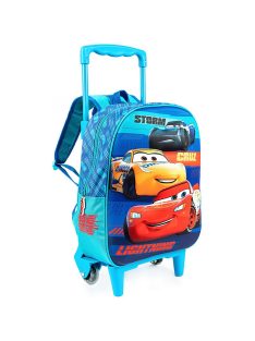  Cars Раница 3D на колела и с телескопична дръжка Disney: Колите (Cars Storm-Cruz), 56х49х31 cm
