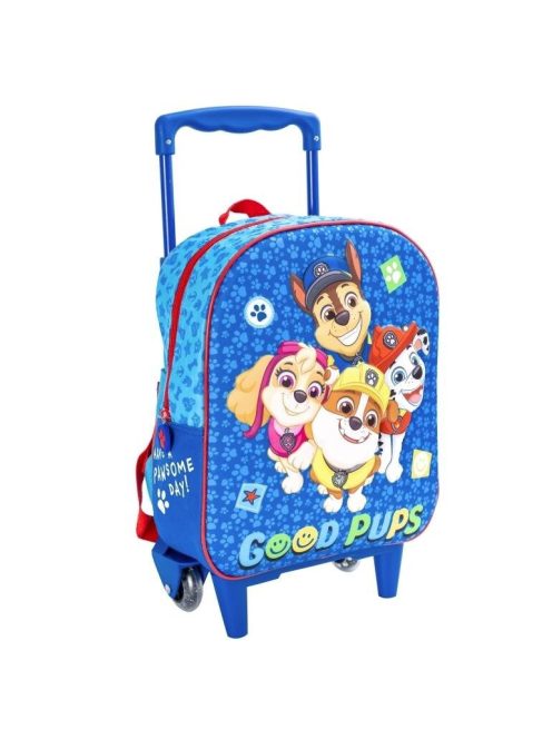 Раница 3D на колела и с телескопична дръжка Disney: Пес Патрул (Paw Patrol Good Pups), 39х28х14 cm