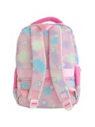 Раница МESCO с 2 отделения вътрешен и 2 външни джоба, 1 заден джоб с цип, 2 странични джоба с несесер, 44х30х18 см, Роз