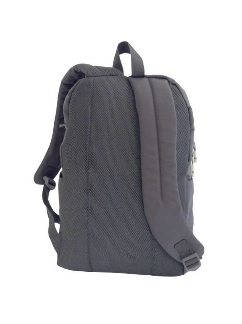 Раница PAUSE с 2 отделения с вътрешен джоб за лоптоп, 2 външни джоба с цип и 2 странични джоба с мек анатомичен гръб, 41х30х17 см, Сив/Жълт