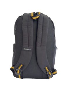   Раница PAUSE с 2 отделения с вътрешен джоб за лоптоп, 2 външни джоба  с цип и 2 странични джоба с мек анатомичен гръб и плюшена играчка  41х30х17