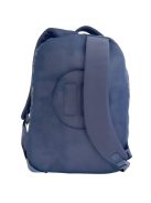 Раница PAUSE с 2 отделения с вътрешен джоб за лоптоп, 2 външни джоба с цип, 2 странични джоба с мек анатомичен гръб, 41х30х17 см, Тъмно син