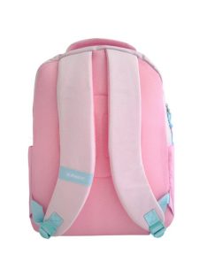   Раница PAUSE с 1 отделение, С вътрешен джоб за лоптоп и 2 външни джоба с цип, 2 странични джоба с мек анатомичен гръб, 41х30х17, Розова