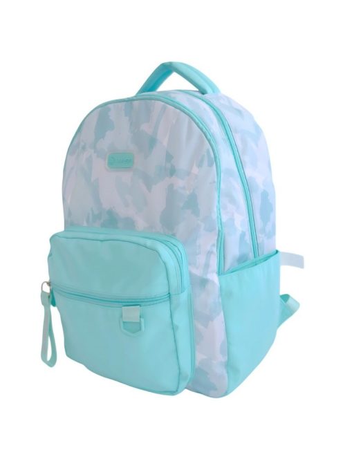 Раница PAUSE с 2 отделения с вътрешен джоб за лоптоп, 2 външни джоба с цип и 2 странични джоба с мек анатомичен гръб, 41х30х17 см, Син