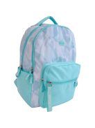 Раница PAUSE с 2 отделения с вътрешен джоб за лоптоп, 2 външни джоба с цип и 2 странични джоба с мек анатомичен гръб, 41х30х17 см, Син