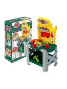Работилница с менгеме и инструменти (33ч.), 60х41х17 cm, Tool Bench, 3033