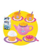 Количка за сервиране Dede с аксесоари и сервиз за чай, 14 части, 34х26х36 cm, 3+ години