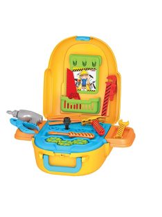   Раница - Работилница с инструменти, 27 x 24 x 13 cm, Dede Technical Repair Kit Backpack, 3846