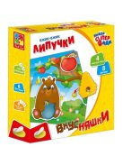 Детска игра с велкро лепенки "Лакомства" ,  18,7x18,7x4,5 см