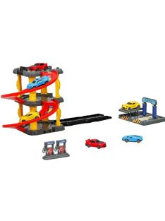   Детски паркинг - гараж Heroes на 2 нива, 35 х 27 х 7 см, 3+ години
