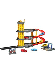   Детски паркинг - гараж Heroes на 4 нива, 3 големи площадки и асансьор, 44х32х7 см, 3+ години