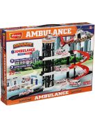 Детски паркинг - гараж Heroes на 4 нива, 3 големи площадки и асансьор, Болница, 44х32х7 см, 3+ години