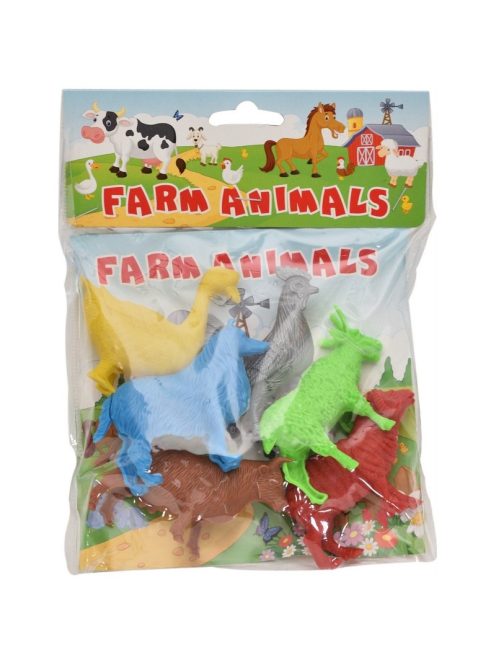 Комплект фигурки Домашни животни, 6 / 12 броя, 27х24х5 см