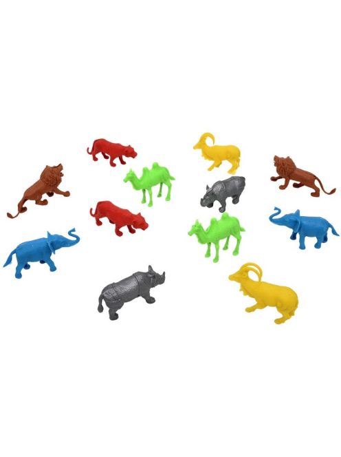 Комплект фигурки Диви животни, 12 броя, 27х24х5 см
