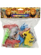 Комплект фигурки Диви животни, 12 броя, 27х24х5 см