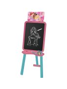 Дъска за рисуване Disney Princes, Двустранна с тебешири и флумастери, 125 см, 3+ години