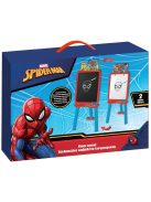 Дъска за рисуване Disney Spiderman, Двустранна с тебешири и флумастери, 125 см, 3+ години