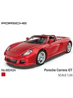   Метална кола 1:24 Porsche Carrera GT с отваряеми врати преден капак и багажник