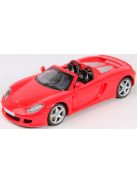 Метална кола 1:24 Porsche Carrera GT с отваряеми врати преден капак и багажник