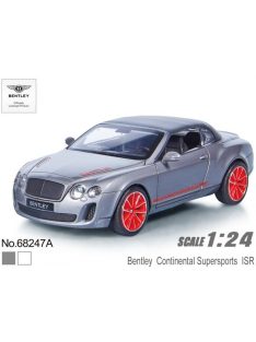   Метална кола 1:24 Bentley Continental Supersports ISR с отваряеми врати преден капак и багажник