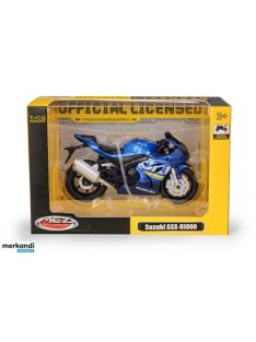   Метален мотор 1:12 SUZUKI GSX-R1000 с амортисьори 