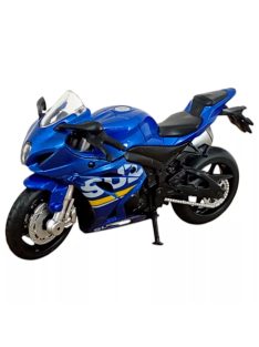   Mетален мотор 1:18 SUZUKI GSX-R1000 с амортисьори 