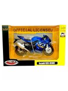 Mетален мотор 1:18 SUZUKI GSX-R1000 с амортисьори 
