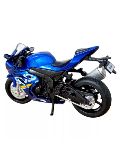 Mетален мотор 1:18 SUZUKI GSX-R1000 с амортисьори 