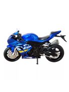 Mетален мотор 1:18 SUZUKI GSX-R1000 с амортисьори 