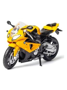   Метален мотор 1:18 YAMAHA YZF-R1 с амортисьори, Жълт/Черен