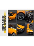 Метална кола 1:24 Pagani Huayra Roadster с отваряеми врати преден капак и багажник