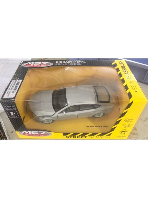 Метална кола 1:24 Audi A7 с отваряеми врати преден капак и багажник