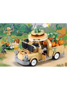 Конструктор Sluban Girl's Dream: Пикап с Плодове (292 ч.) с 3 фигурки, 38х24х7 см