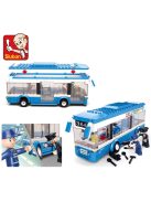 Конструктор Sluban Сити градски автобус 235 ел. с 3 фигурки 29х24х6