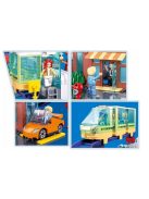 Конструктор Sluban Сити Метрополис Магазин за ел. коли и зарядна станция 402 ел. с 5 фигурки, 48х29х7 см