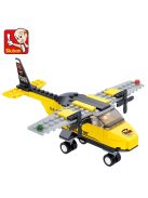 конструктор Sluban АвиацияТренировъчен Хеликоптер 110 ел. с 1 фигурка 24х14х5