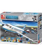 Конструктор Sluban Авиация Въздушен автобус 463 ел. с 7 фигурки 43х33х7