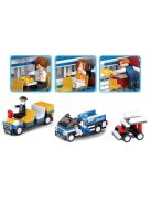 Конструктор Sluban Авиация Въздушен автобус 463 ел. с 7 фигурки 43х33х7