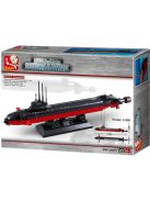 конструктор Sluban Армия Атомна подводница със стойка 193 ел. 29х22х6