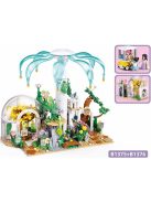 Конструктор Sluban Girl's Dream: Метрополис Ботаническа Градина (299 ч.) с 3 фигурки, 38х29х7 cm