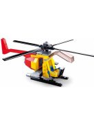 конструктор Sluban Авиация Хеликоптер 100 ел. с1 фигурка 24х14х5